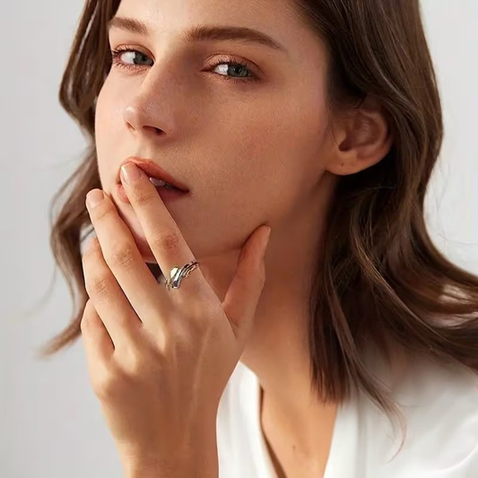 Tofarget Elegant Ringe | Sammen mot brystkreft