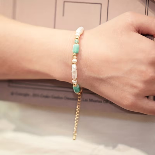 Turkis Perlearmbånd | Sammen mot diabetes