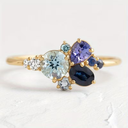 Blå Edelstensring | Sammen mot diabetes