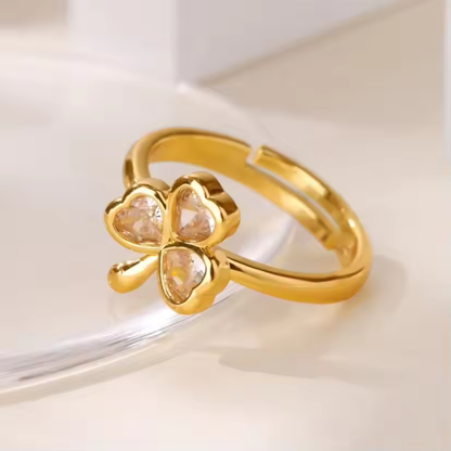 Lykkelig Kløver Ring | Sammen mot Brystkreft