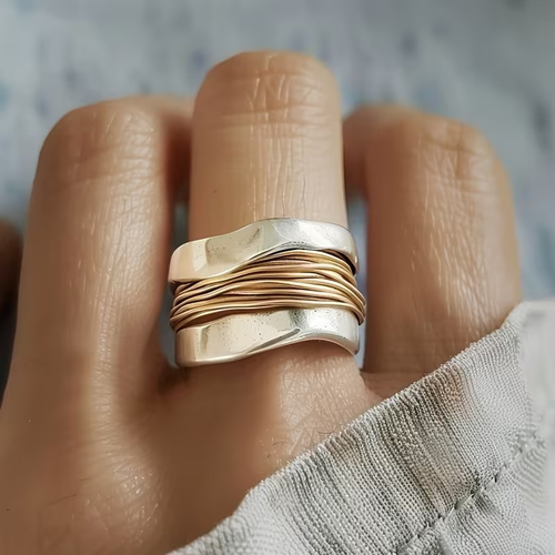 Gylden Harmoni Ring | Sammen mot brystkreft