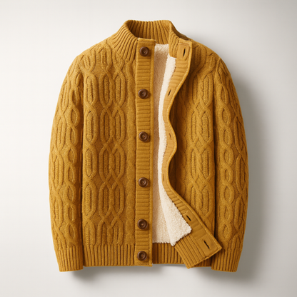 Alex™ – Strikket fôret cardigan
