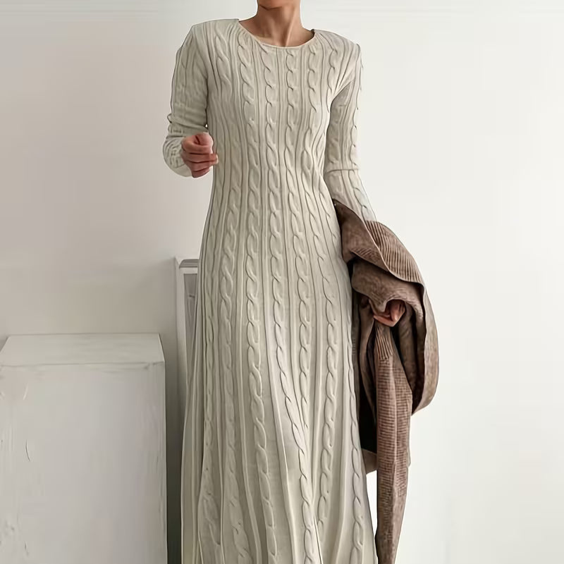 Pamela™ – Strikket Lang Kjole