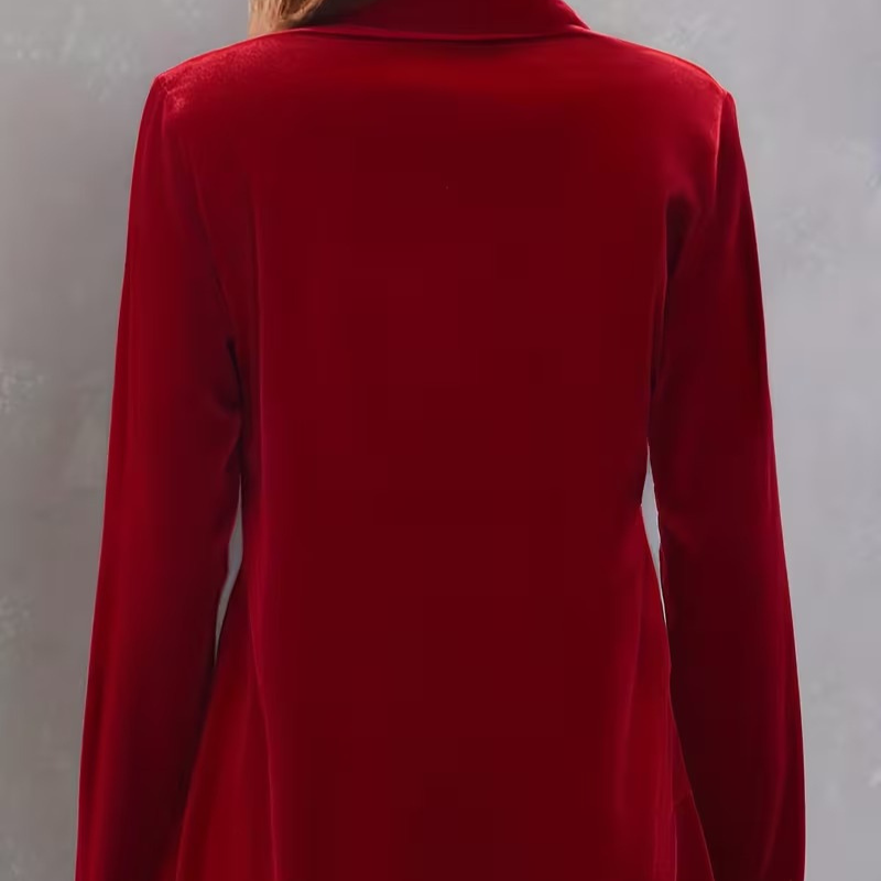 Ingrid™ – Langermet Velvet Skjorte