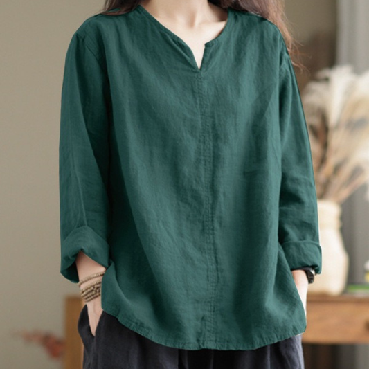 Casey™- Langermet topp i lin