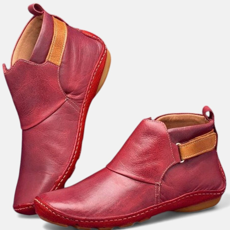 Erin™ – Skinn Ankel Støvler