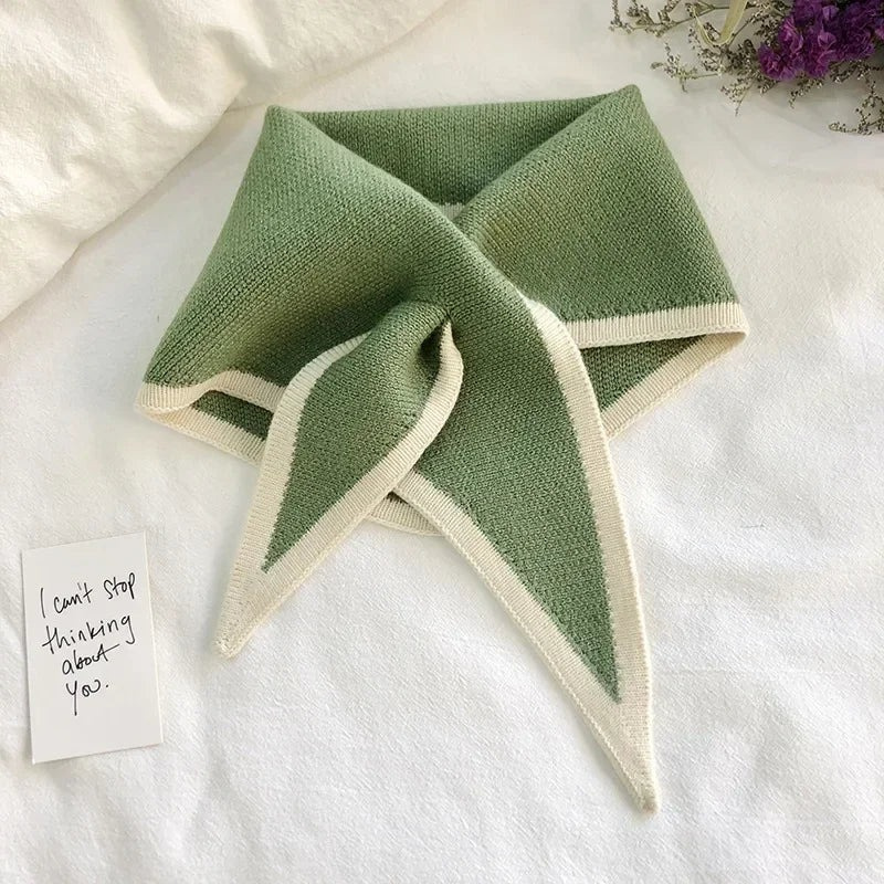 Amelie™ – Strikkede Mini Scarf