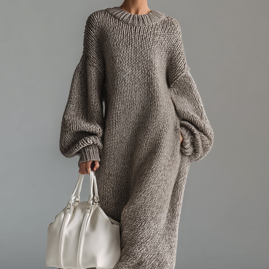 Julia™- Lang Strikkekjole