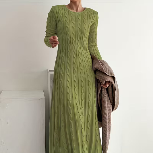 Pamela™ – Strikket Lang Kjole