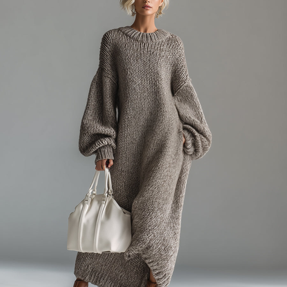 Julia™- Lang Strikkekjole