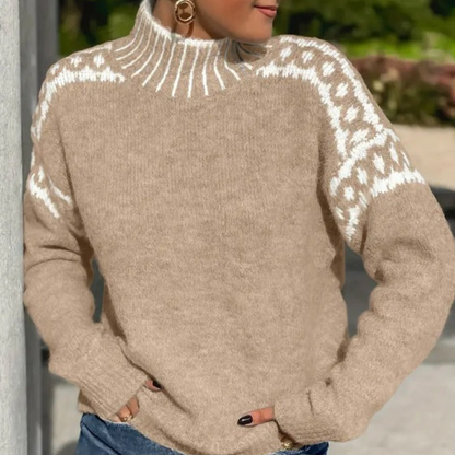 Nori™- Strikket Mønster Genser