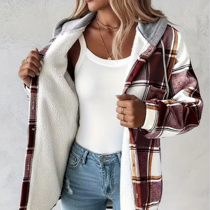 Calla™- Rutete Hoodie Jakke