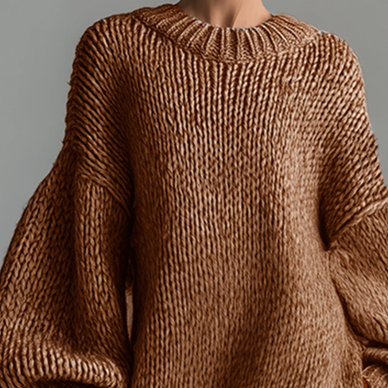 Julia™- Lang Strikkekjole