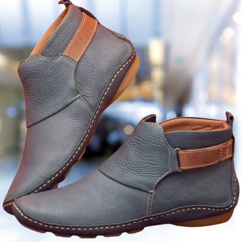 Erin™ – Skinn Ankel Støvler