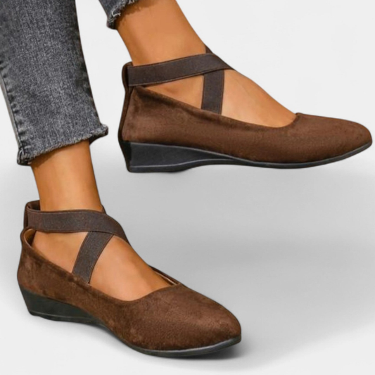 Bernadette™- Ballerinasko med kryssreim