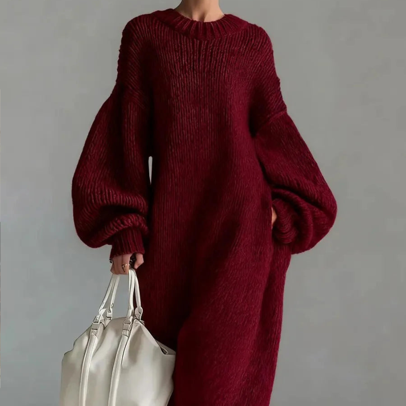 Julia™- Lang Strikkekjole