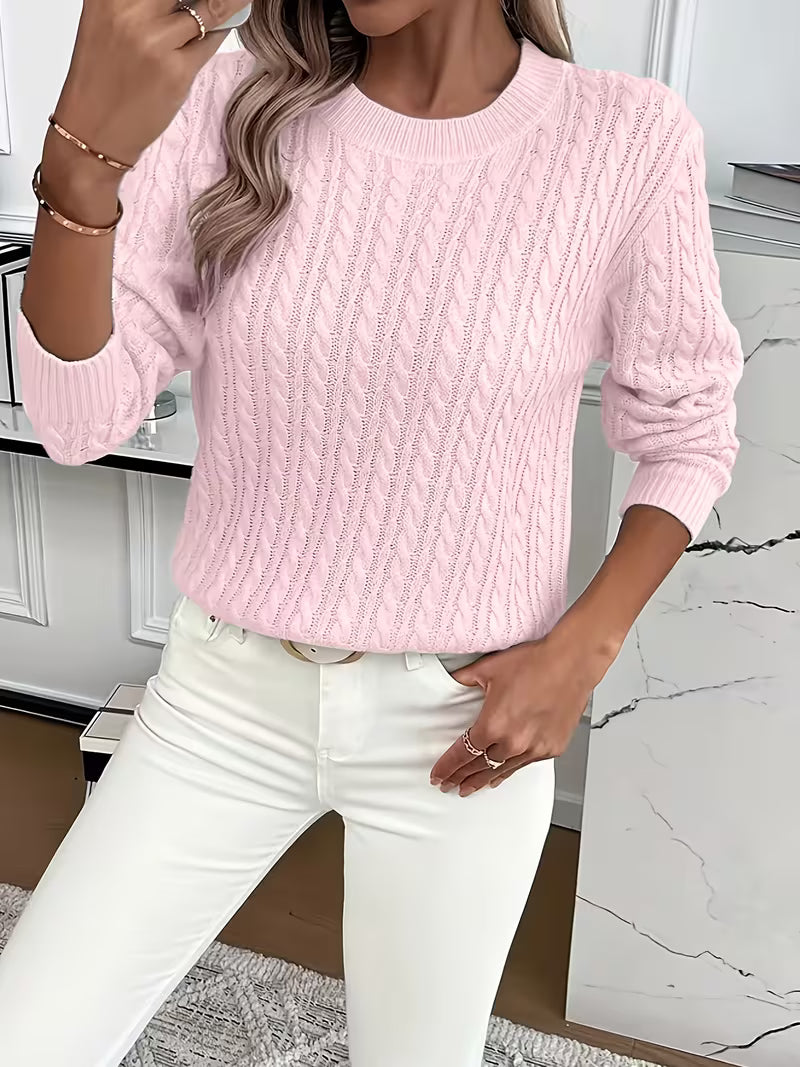 Myk Strikket Genser | Sammen mot brystkreft